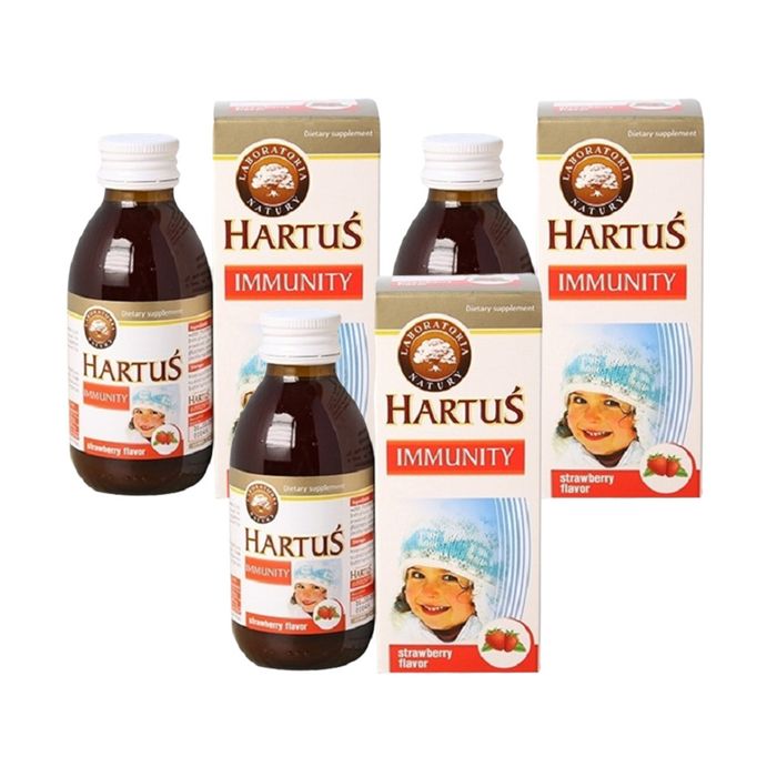 Siro Hartus Immunity - Hình ảnh thực tế sản phẩm hỗ trợ miễn dịch số 1