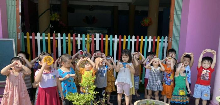 Không gian học tập hiện đại tại Trường mầm non Sen Hồng - Ảnh 1
