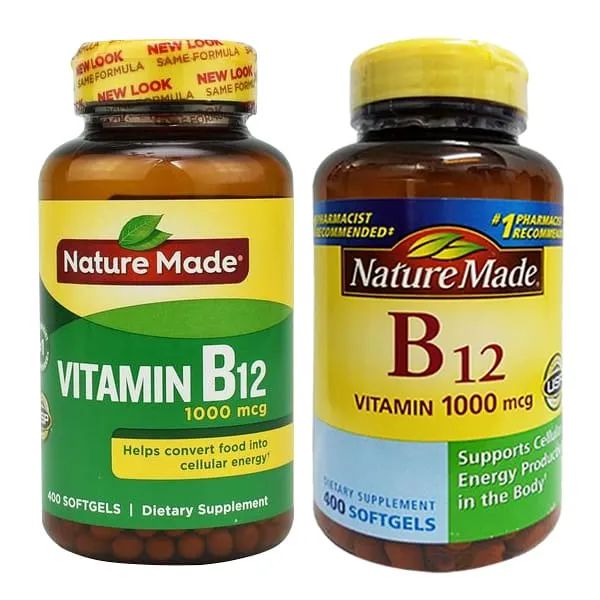Hình ảnh chi tiết viên uống Nature Made B12 - chất lượng Mỹ