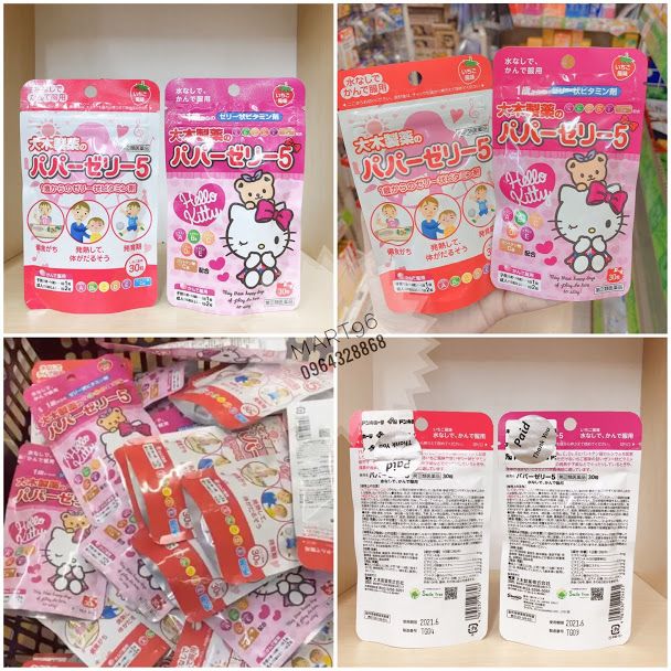 Kẹo vitamin Hello Kitty Nhật - hình ảnh 2
