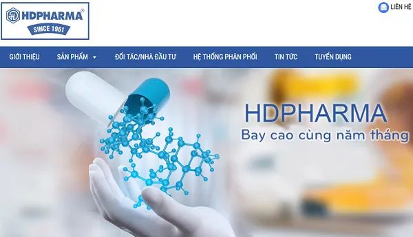 Hình ảnh nhà máy sản xuất hiện đại đạt chuẩn GMP của HDPHARMA