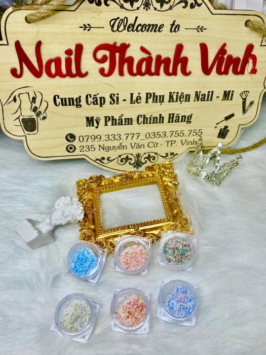 Bộ sưu tập phụ kiện đa dạng tại Nail Thành Vinh
