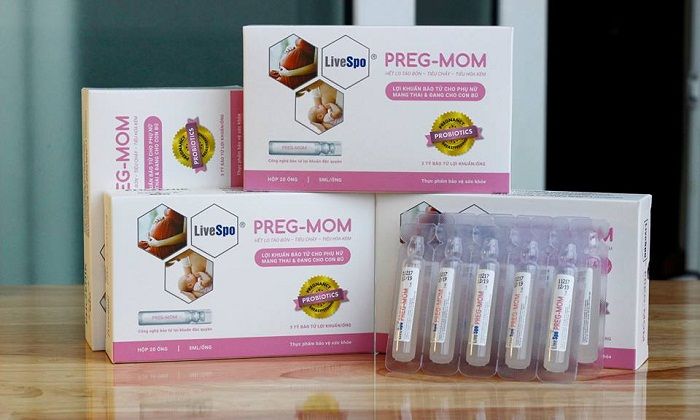 Bộ sản phẩm LiveSpo PREGMOM chính hãng - Đóng gói chuẩn GMP