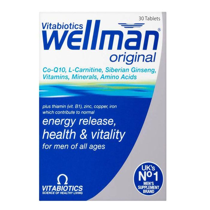 Vitamin tổng hợp cho nam Wellman Original của Anh - Hình Ảnh 2