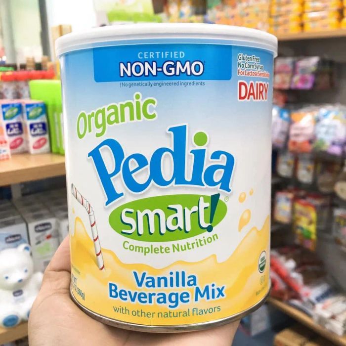 Sữa bột siêu sạch Organic PediaSmart ảnh 1