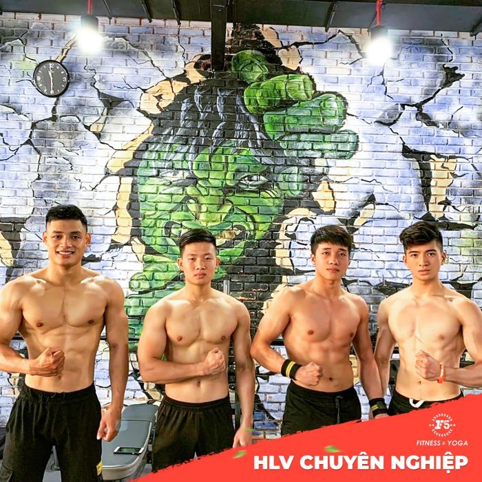 Không gian tập luyện đẳng cấp tại F5 Fitness & Yoga - Đồng Hới