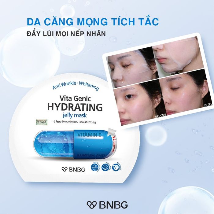 Hình ảnh mặt nạ dưỡng ẩm BNBG Vita Genic Hydrating Jelly Mask