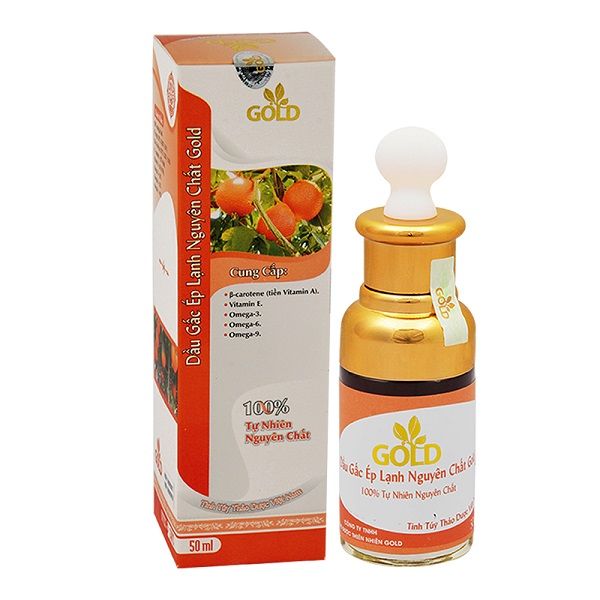 Hình ảnh minh họa Dầu Gấc Gold Ép Lạnh Nguyên Chất 100%