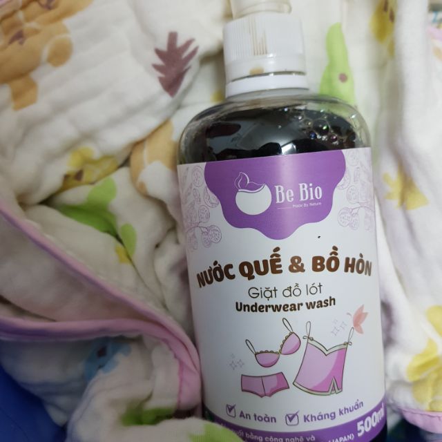 Hình ảnh sản phẩm nước giặt đồ lót Bồ Hòn Quế Be Bio (ảnh 2)