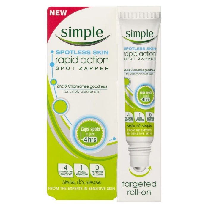 Để đạt hiệu quả tối ưu, hãy sử dụng thanh lăn trị mụn Simple Spotless Skin Rapid Action Spot Zapper đều đặn sau khi làm sạch da. Lăn đều sản phẩm lên vùng mụn và sử dụng thường xuyên để nhanh chóng thấy được kết quả rõ rệt.