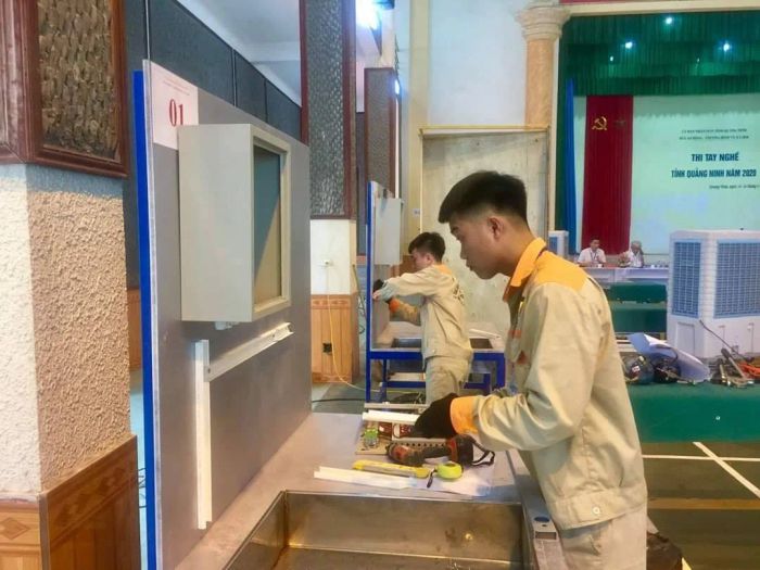 Hình ảnh Trường Cao đẳng Công Nghiệp và Xây Dựng - Một không gian học tập hiện đại, đầy cảm hứng cho sinh viên trong hành trình xây dựng tương lai.