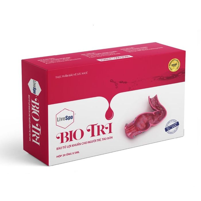 Hình ảnh thực tế Spobio Tri - Giải pháp đột phá cho người bị trĩ và táo bón