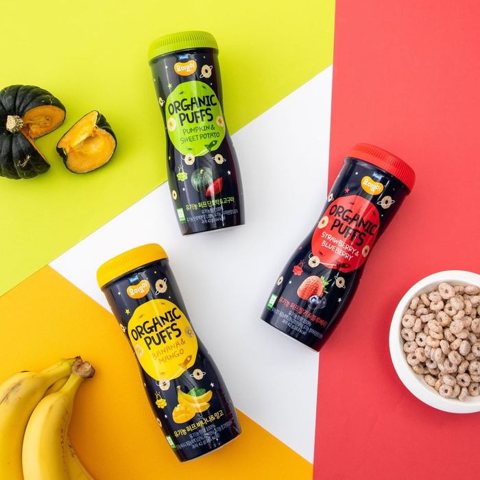 Bánh ăn dặm Organic Yommy Yommy - Thiết kế an toàn cho bé tập nhai