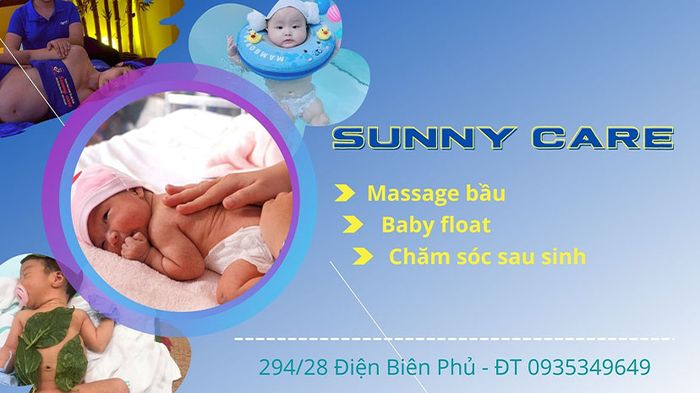 Khoảnh khắc thư giãn của mẹ và bé tại Sunny Care