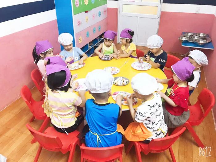 Khoảnh khắc vui chơi đáng yêu của các bé tại Mầm Non Tam Điệp A+