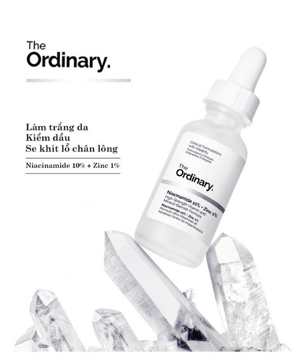 Serum The Ordinary Niacinamide - Tinh chất vàng cho làn da sáng mịn