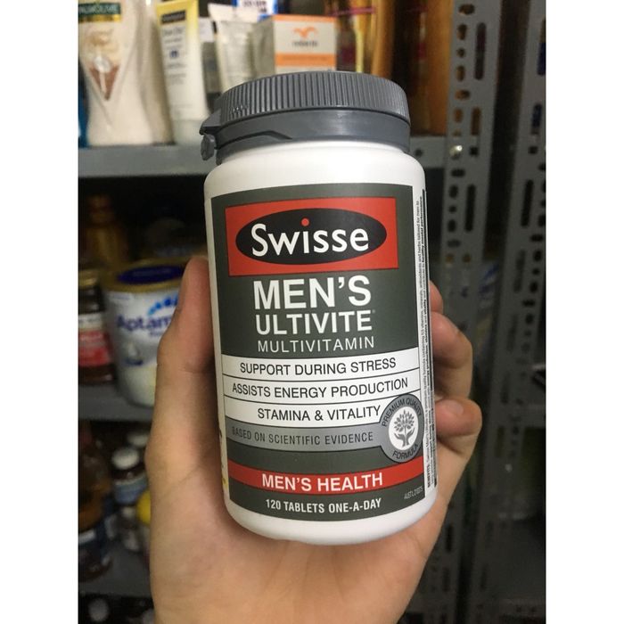 Viên Uống Vitamin Tổng Hợp Swisse Men’s Ultivite Multivitamin Úc - Hình ảnh 1