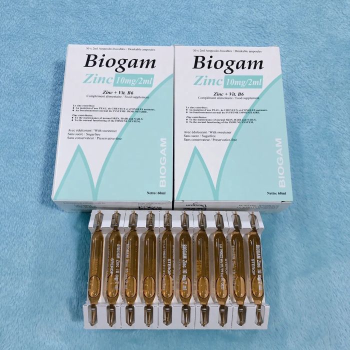 Hình ảnh BIOGAM ZINC - Hình 2