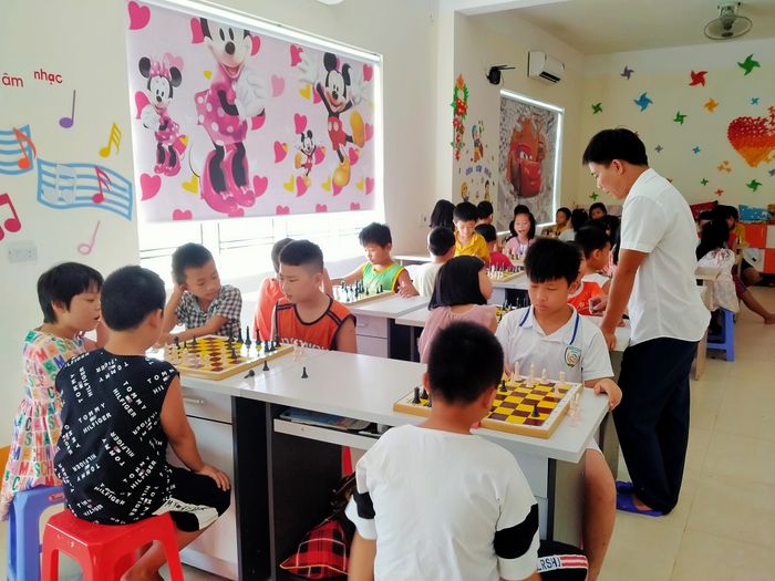 Hình ảnh hoạt động ngoại khóa tại Sunkids Nghệ An