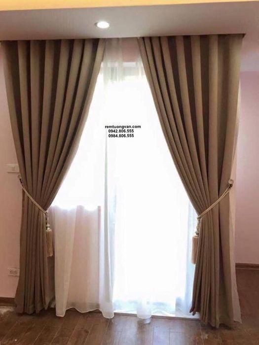 Góc trưng bày tinh tế tại Rèm Tường Văn
