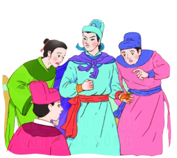 Tranh minh họa khí phách Trần Quốc Toản (Nguồn: internet)