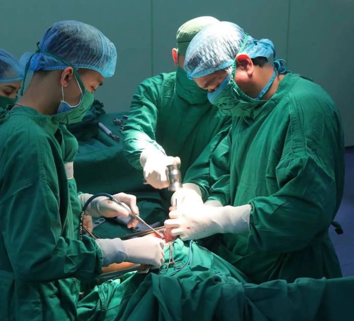 Không gian xanh mát tại Bệnh viện Đa khoa Thành Phố Vinh - Nơi hồi phục lý tưởng
