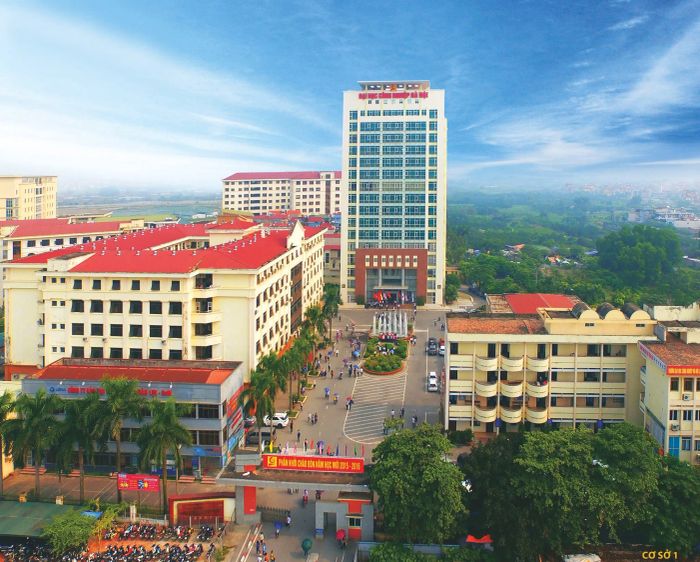 Hình ảnh khuôn viên hiện đại Đại học Công nghiệp Hà Nội