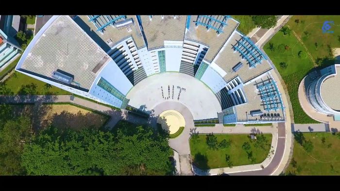 Hình ảnh khuôn viên Đại học Công nghệ Thông tin TP.HCM