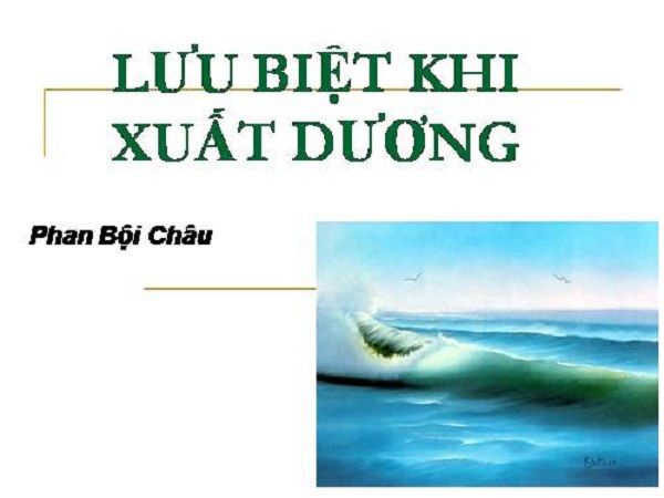 Hình ảnh minh họa ấn tượng: Hành trình cách mạng Phan Bội Châu