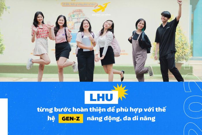 Toàn cảnh khuôn viên xanh mát của Đại học Lạc Hồng