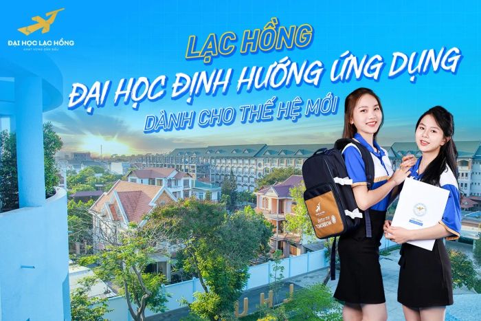 Khu giảng đường hiện đại tại Đại học Lạc Hồng