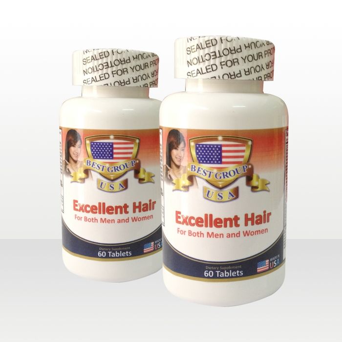 Hình ảnh chính hãng viên uống Excellent Hair