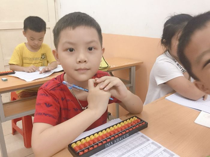 Hình ảnh lớp học tại Trung tâm toán tư duy IMA Vinh