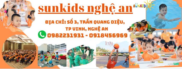 Hình ảnh lớp học Toán tư duy tại Sunkids Nghệ An