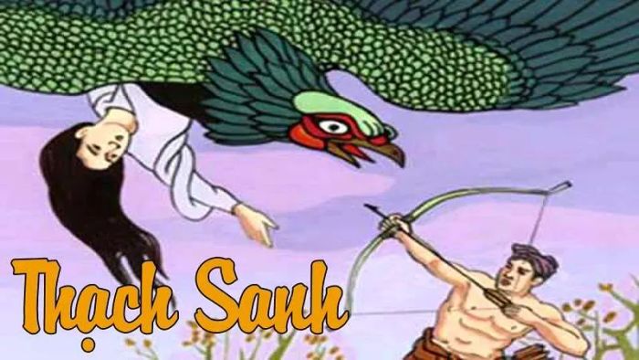Tác phẩm nghệ thuật: Khoảnh khắc Thạch Sanh chiến đấu với chằn tinh - Biểu tượng của lòng dũng cảm vượt lên số phận
