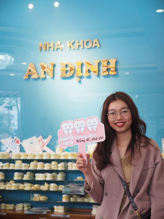 Hình ảnh thực tế quy trình niềng răng tại Nha khoa An Định