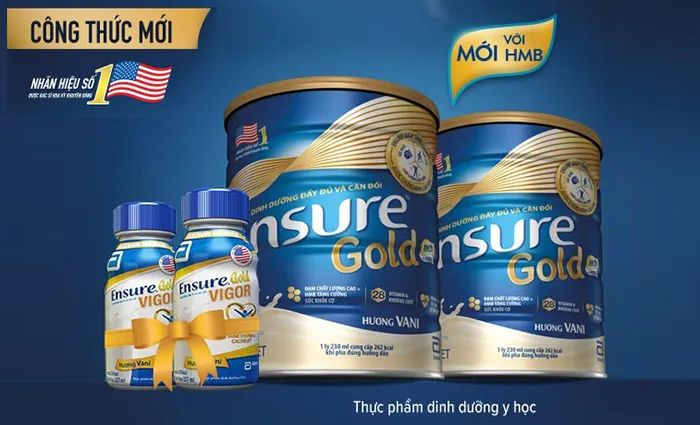Hình minh hoạ Sữa bột Ensure Gold 1