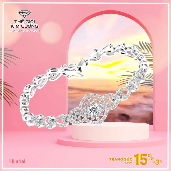 Không gian sang trọng tại showroom Thế Giới Kim Cương