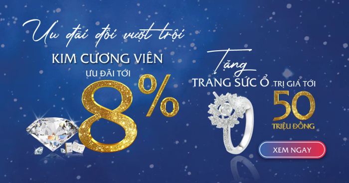 Không gian trưng bày sang trọng tại DOJI Nha Trang