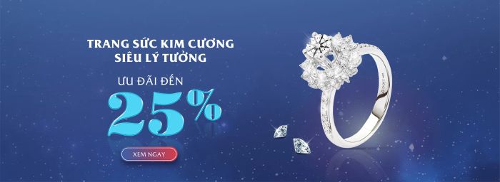 Bộ sưu tập nhẫn kim cương cao cấp tại DOJI