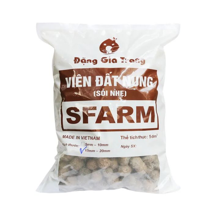 VIÊN ĐẤT NUNG (SỎI NHẸ) SFARM - Hình ảnh 1
