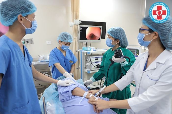 Hình ảnh thứ hai về cơ sở vật chất hiện đại tại Bệnh Viện An Phú Thái Nguyên