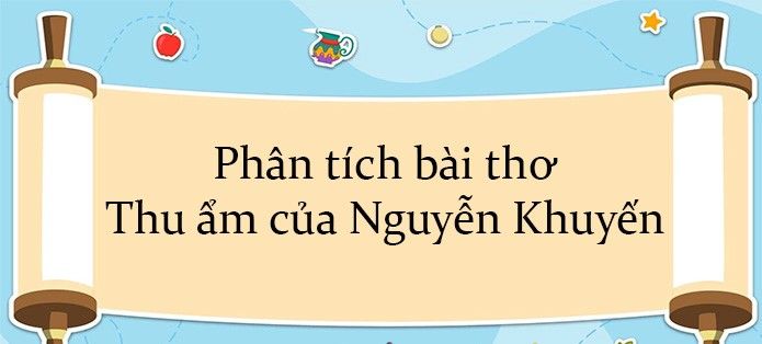 Tác phẩm minh họa: Thi nhân và chén rượu thu (Nguồn: internet)