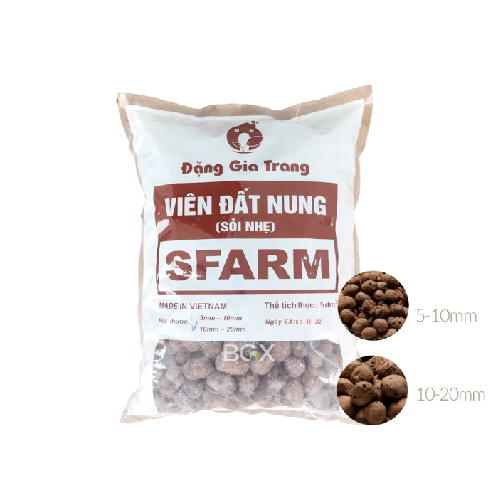VIÊN ĐẤT NUNG (SỎI NHẸ) SFARM - Hình ảnh 2