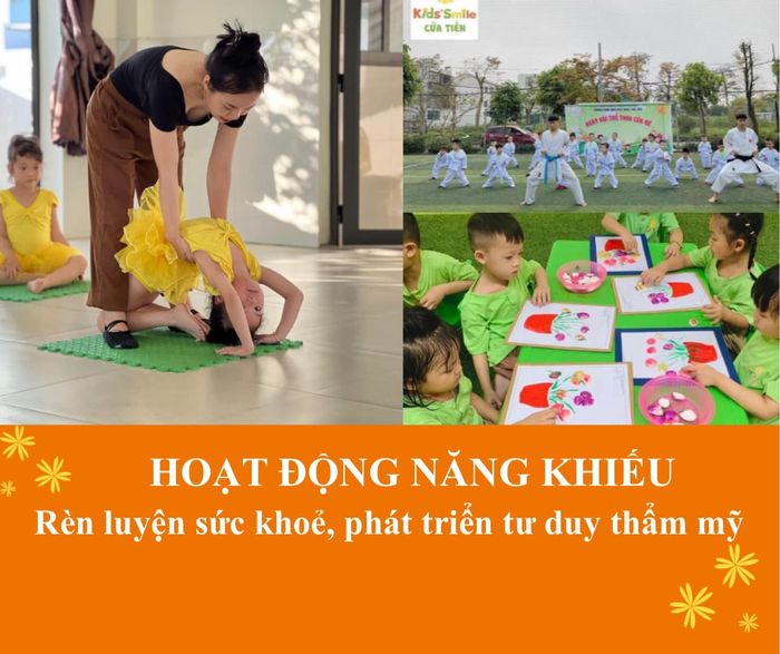 Giờ học ngoại khóa đầy hứng khởi tại Kids' Smile