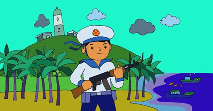 Tư liệu ảnh quý giá lưu giữ khoảnh khắc chân thực về đời sống tinh thần phong phú của bộ đội đảo (Nguồn: internet)