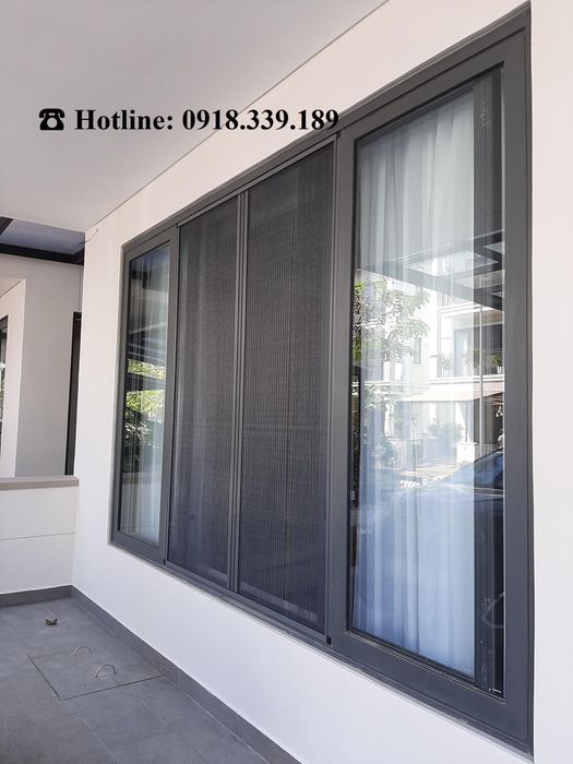 Hình ảnh thực tế công trình lắp đặt cửa lưới của Sao Nam Bắc