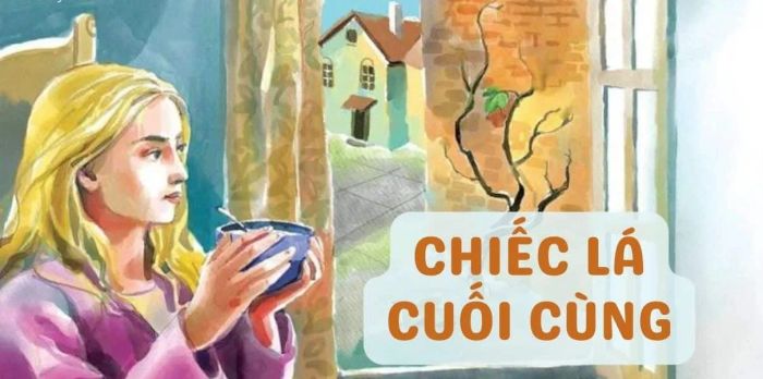 Hình ảnh minh họa số 1: Cảnh Giôn-xi quan sát chiếc lá (Nguồn: internet)