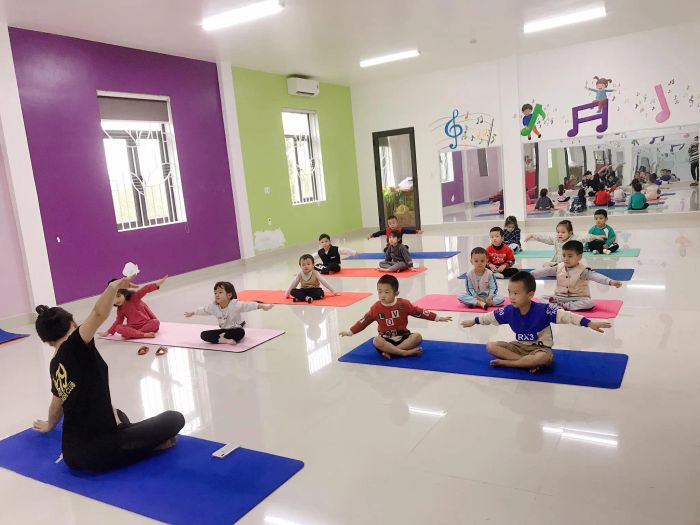 Những khoảnh khắc đáng yêu trong giờ học tại Trường Mầm non Bim Bim
