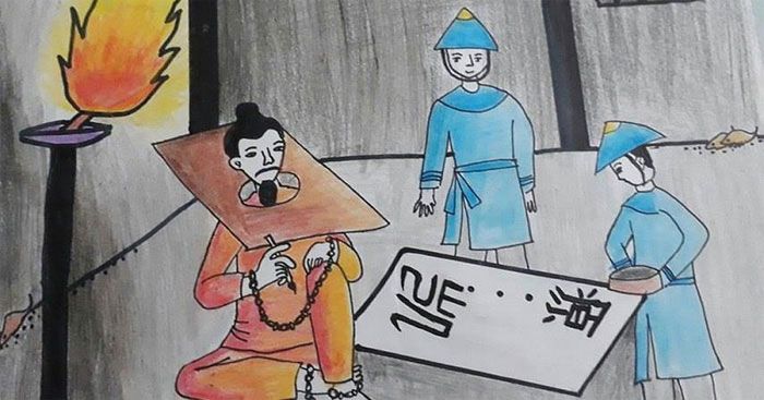 Hình ảnh minh họa sinh động về nhân vật Huấn Cao (Nguồn: internet)